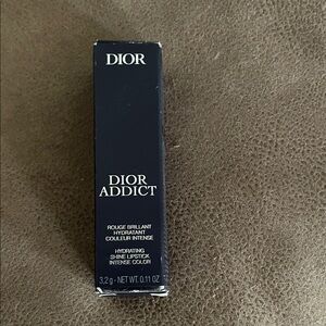 Dior Addict Rouge Brillant Lipstick - Intense Black Packaging